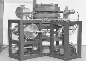 The MM30, an old instrument reliant on magnetic sector technology